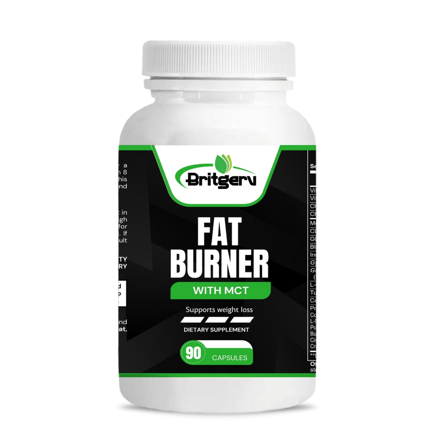 Britgerv FAT BURNER WITH MCT