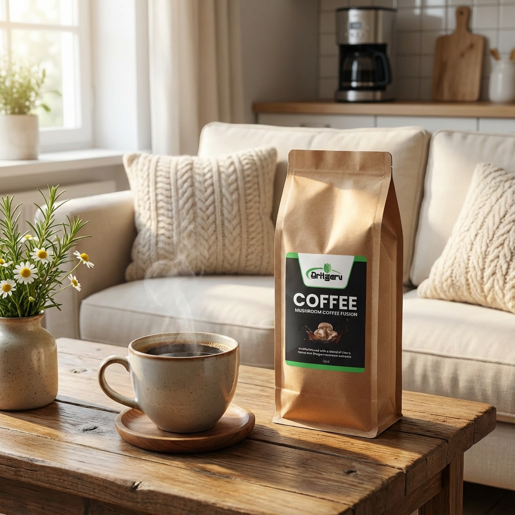 Mushroom Coffee Fusion - Lion’s Mane & Chaga 4oz