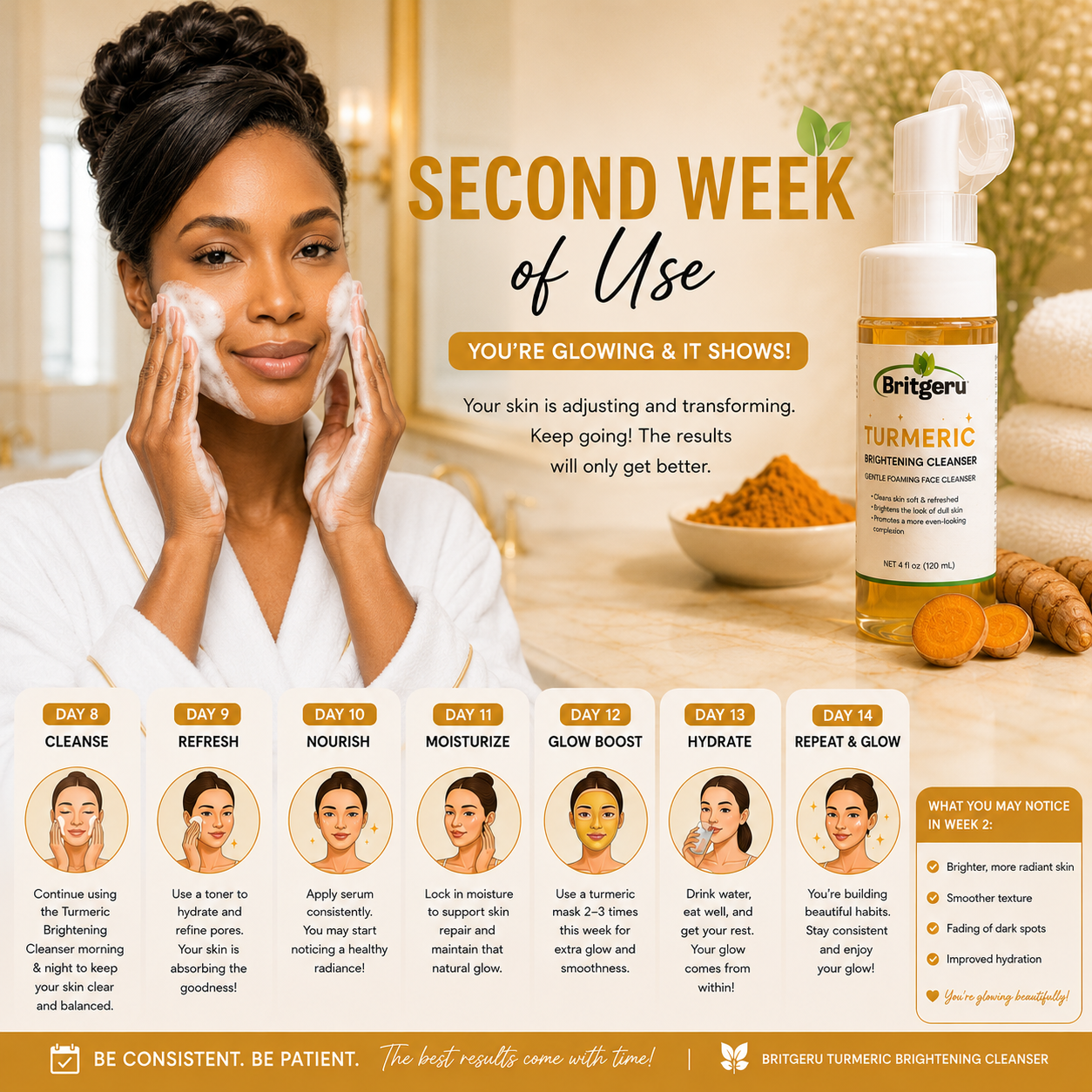 Turmeric Brightening Facial Cleanser