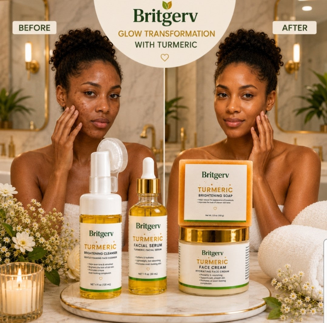 Turmeric Skincare Beauty Essentials 4-Step Bundle