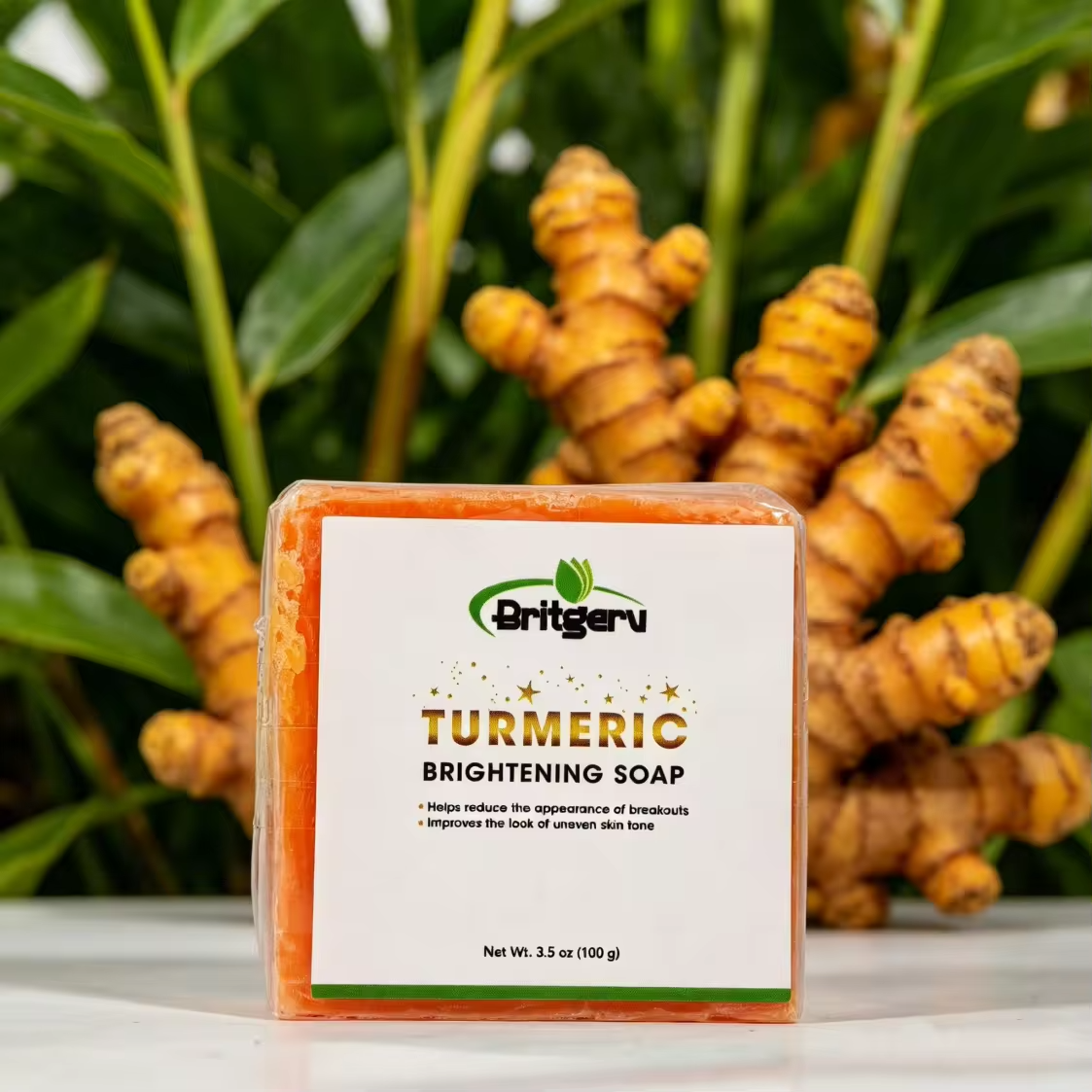 Turmeric Brightening Face & Body Soap Bar