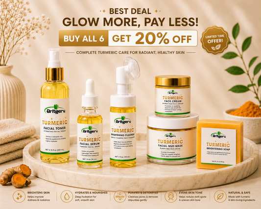 Bright Skin Ritual – BRITGERV Turmeric Set