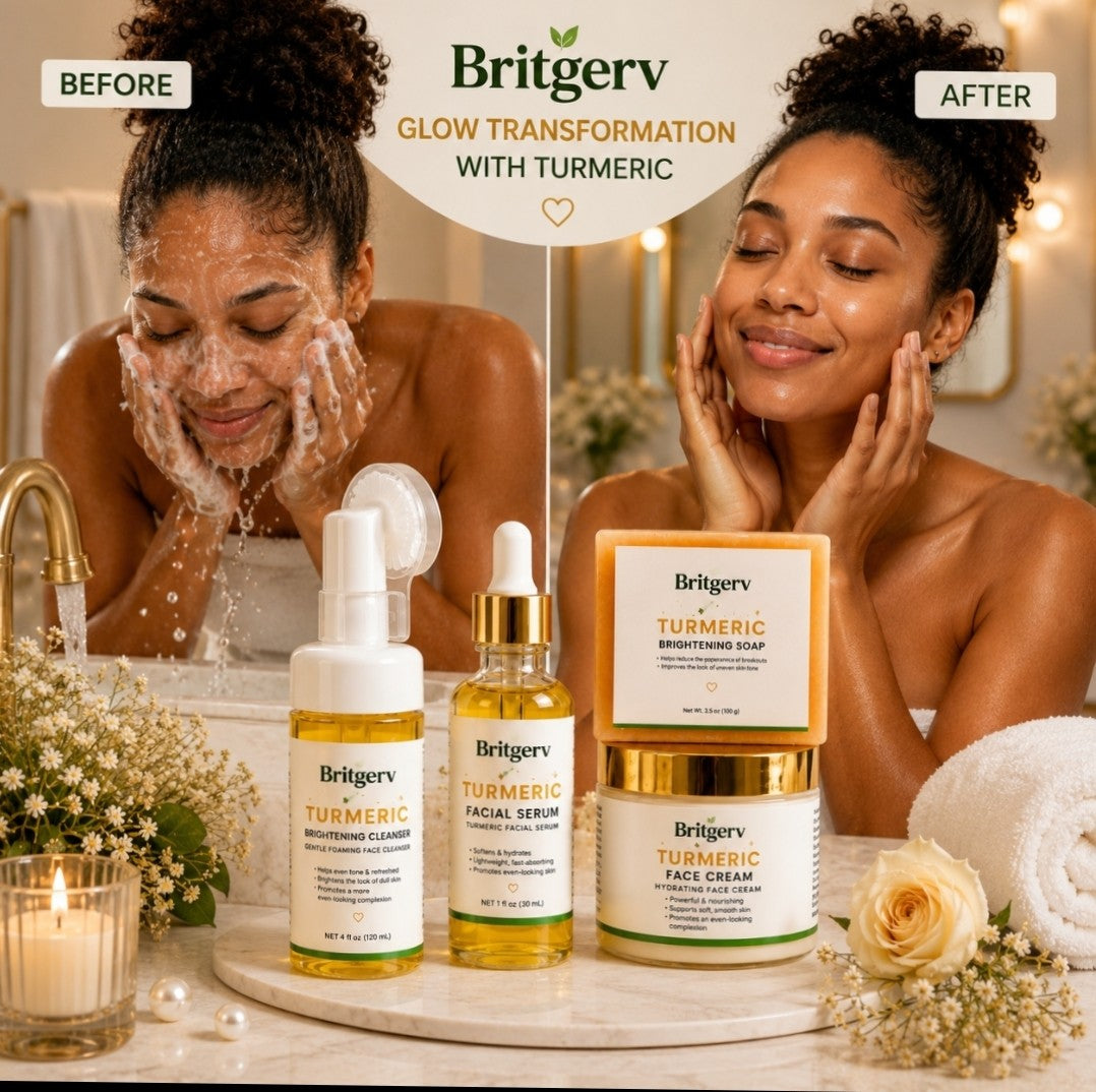 Turmeric Skincare Beauty Essentials 4-Step Bundle