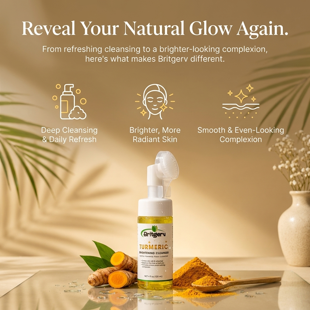 Turmeric Brightening Facial Cleanser