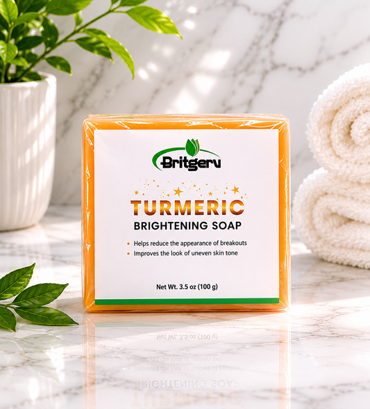 Turmeric Brightening Face & Body Soap Bar